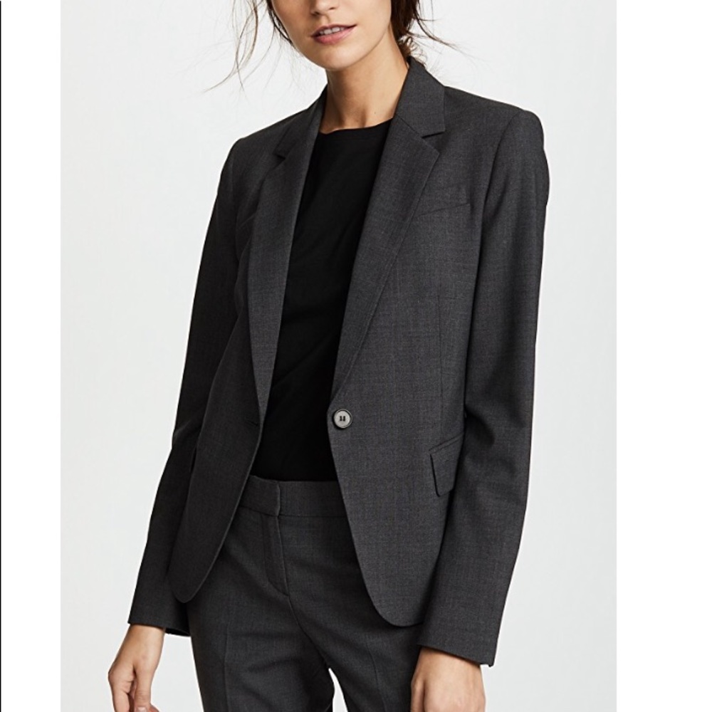 Theory Wool Gray Blazer